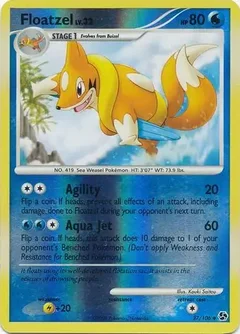 Floatzel Reverse Holo 37