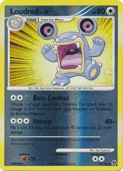 Loudred Reverse Holo 44