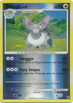 Purugly Reverse Holo 50