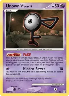 Unown F 56