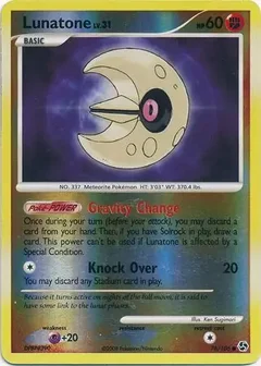 Lunatone Reverse Holo 76