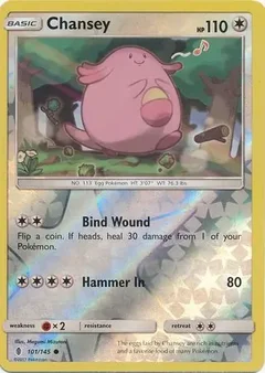 Chansey Reverse Holo 101