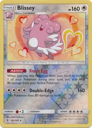 Blissey Reverse Holo