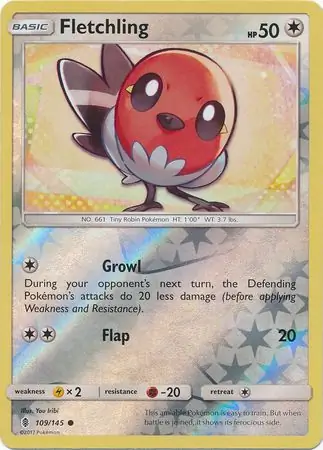 Fletchling Reverse Holo