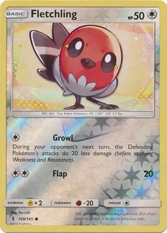 Fletchling Reverse Holo 109