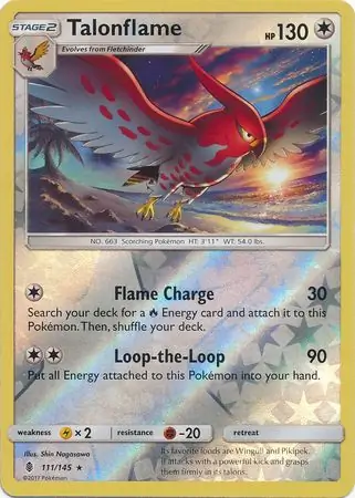 Talonflame Reverse Holo