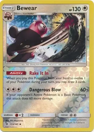 Bewear Reverse Holo