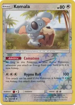 Komala Reverse Holo 114