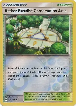 Aether Paradise Conservation Area Reverse Holo