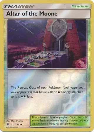 Altar of the Moone Reverse Holo