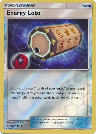 Energy Loto Reverse Holo