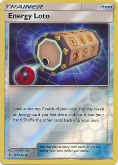 Energy Loto Reverse Holo 122