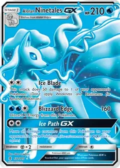 Full Art Alolan Ninetales GX 132