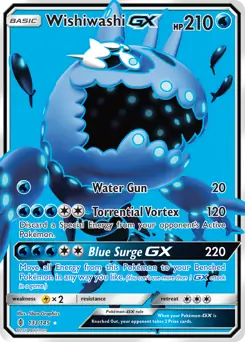 Full Art Wishiwashi GX