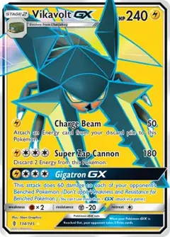 Full Art Vikavolt GX 134