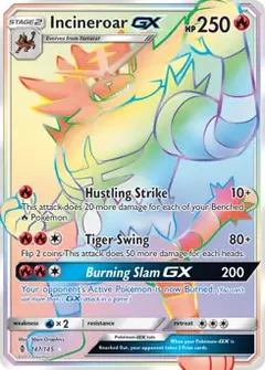 Incineroar GX Secret 147