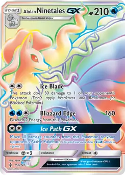 Alolan Ninetales GX Secret