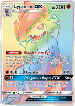 Lycanroc GX Secret
