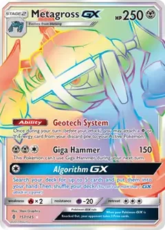 Metagross GX Secret 157