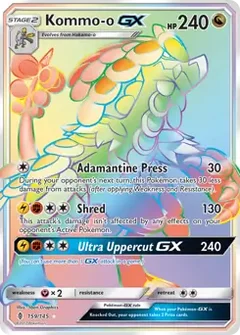 Kommo-o GX Secret 159