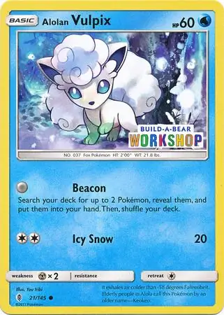 Alolan Vulpix Build-A-Bear