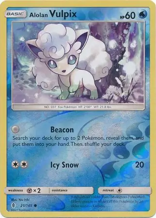 Alolan Vulpix Reverse Holo