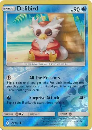Delibird Reverse Holo