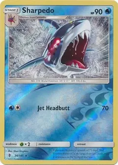 Sharpedo Reverse Holo 28