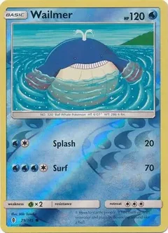 Wailmer Reverse Holo 29