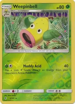 Weepinbell Reverse Holo 2