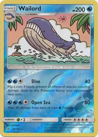 Wailord Reverse Holo