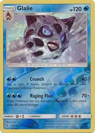 Glalie Reverse Holo