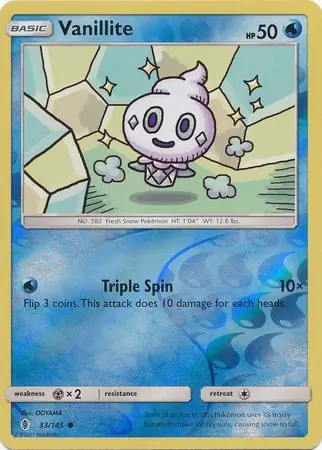 Vanillite Reverse Holo
