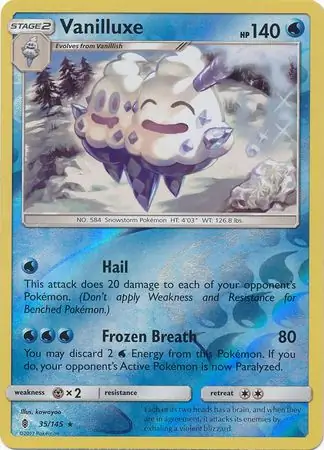 Vanilluxe Reverse Holo