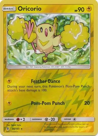 Oricorio Reverse Holo