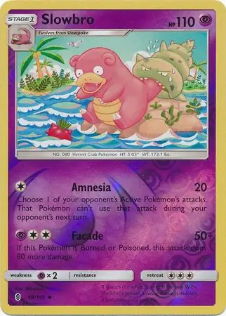 Slowbro Reverse Holo