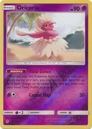 Oricorio Reverse Holo