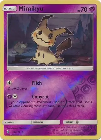 Mimikyu Reverse Holo