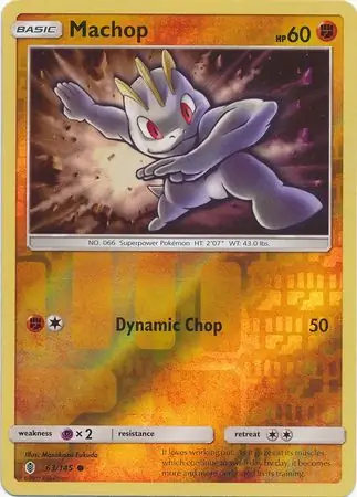 Machop Reverse Holo