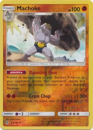 Machoke Reverse Holo