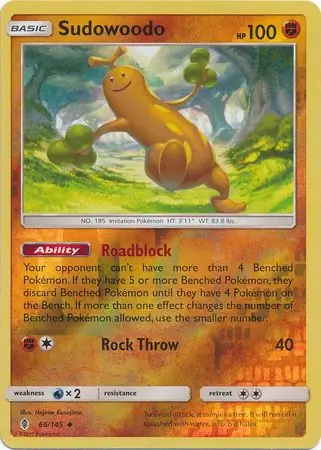 Sudowoodo Reverse Holo