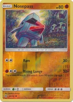 Nosepass Reverse Holo 69