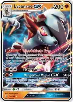 Lycanroc GX 74