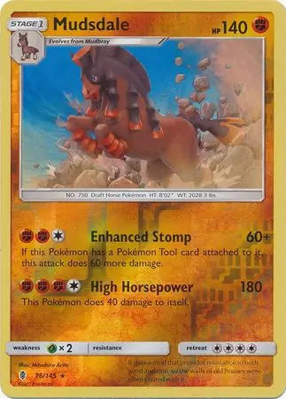 Mudsdale Reverse Holo