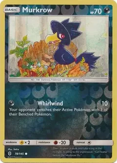 Murkrow Reverse Holo 78