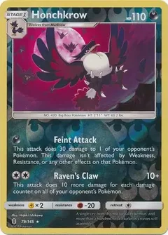 Honchkrow Reverse Holo 79