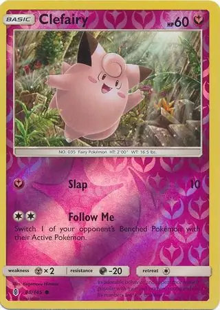 Clefairy Reverse Holo