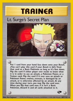 Lt. Surge's Secret Plan 107