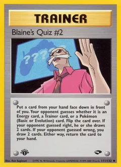 Blaine's Quiz #2 111