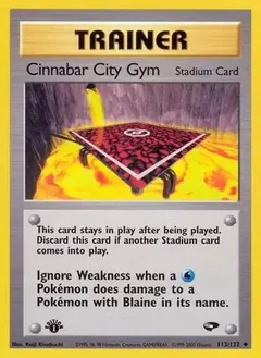 Cinnabar City Gym 113